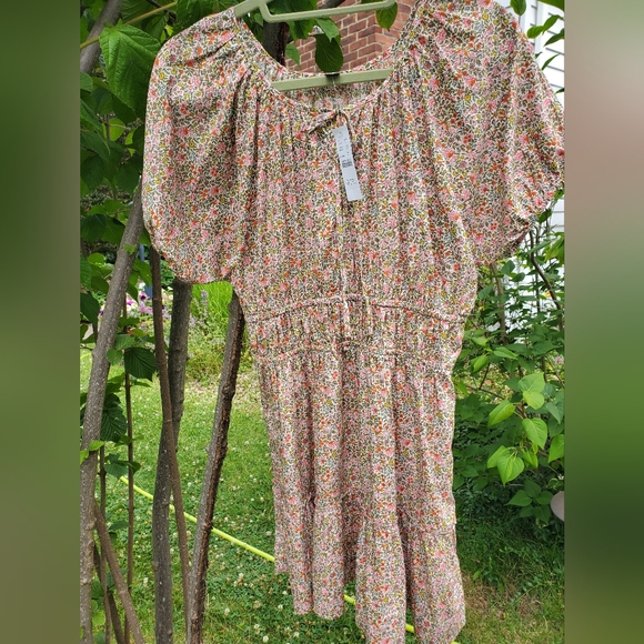 NWT J. Crew lightweight cotton dress M - Picture 1 of 5